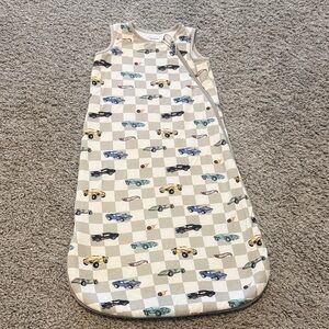 Kyte BABY Checkered Car Print Sleep Sack - Multicolor